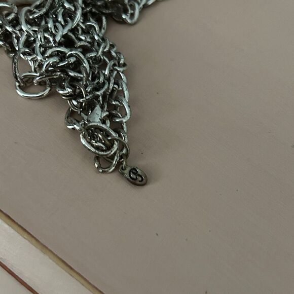 Premier Silver Layered seashore Necklace with Pearl Accents - Picture 7 of 7